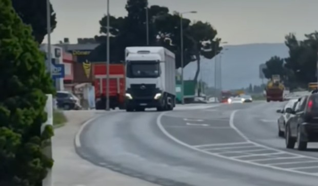 Kamiondžija u Mostaru