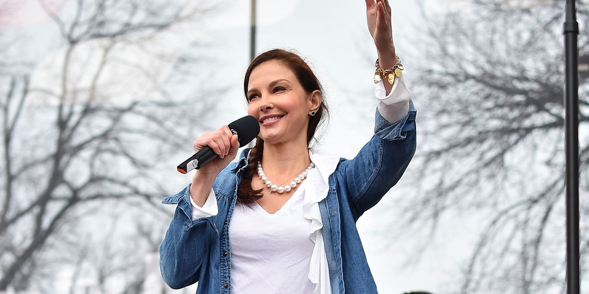 Actress Ashley Judd became the breakout star of the Women's March on Washington