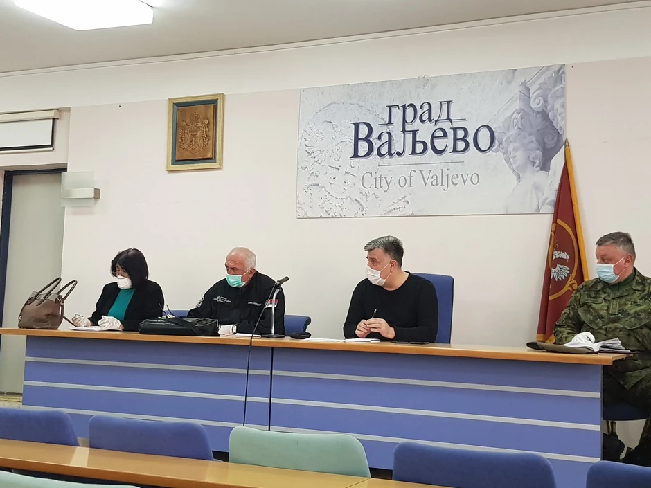Štab za vanredne situacije u Valjevu
