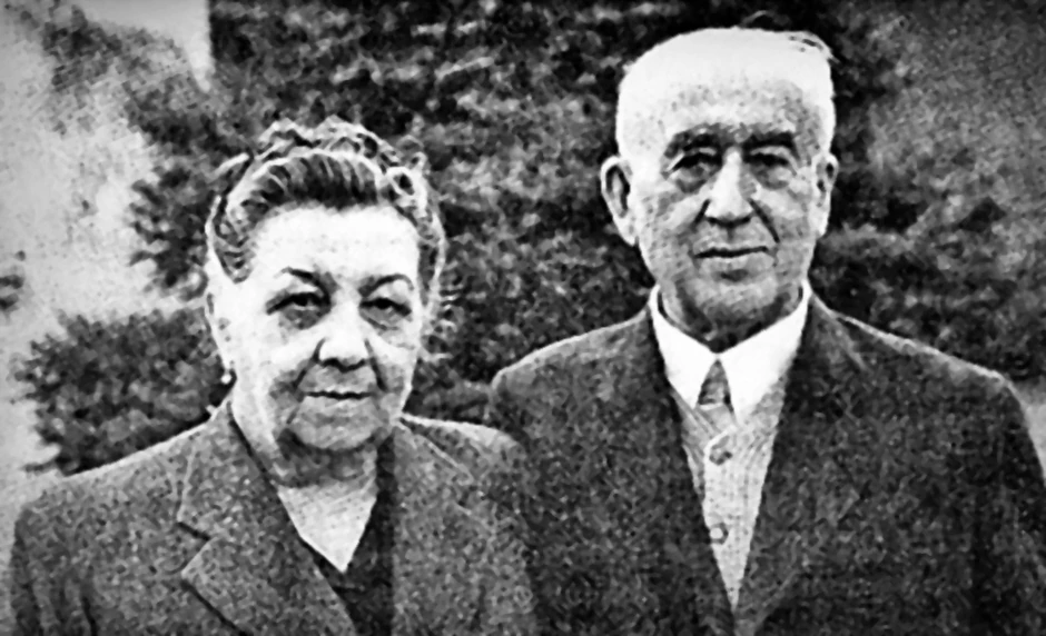 Hristina i Milutin 1950. godine