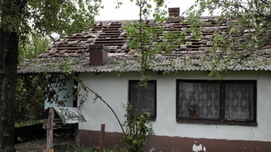 Burze nad Małopolską, żywioł zerwał 70 dachów