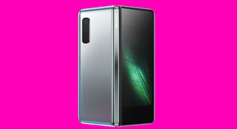 samsung galaxy fold pink