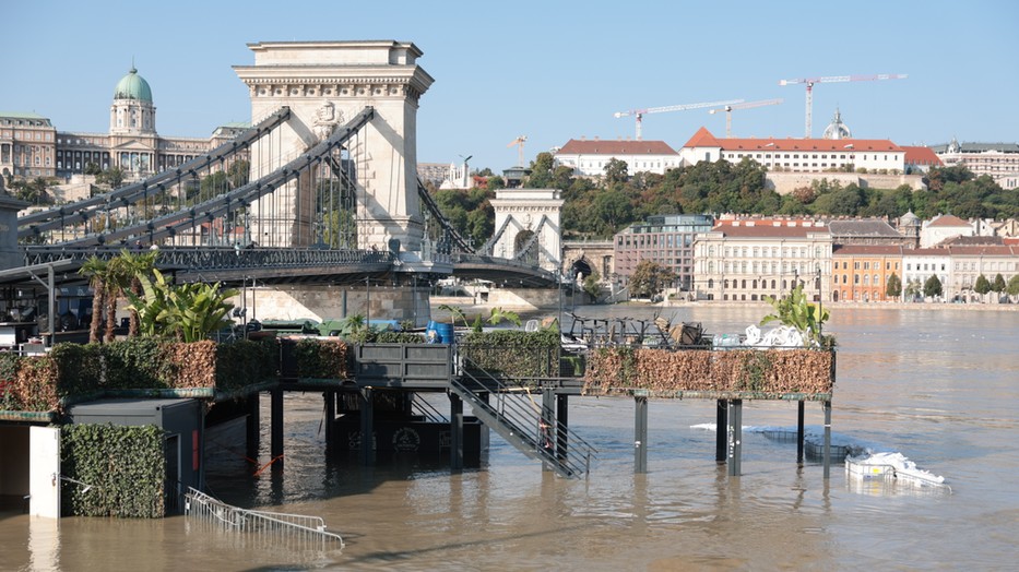 Friss árvízi képek Budapestről / Fotó: Czerkl Gábor