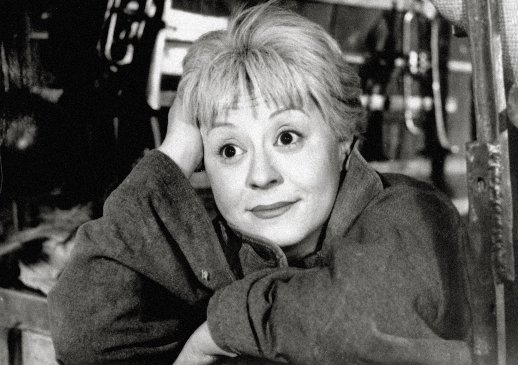 Talianska herečka Giulietta Masina.