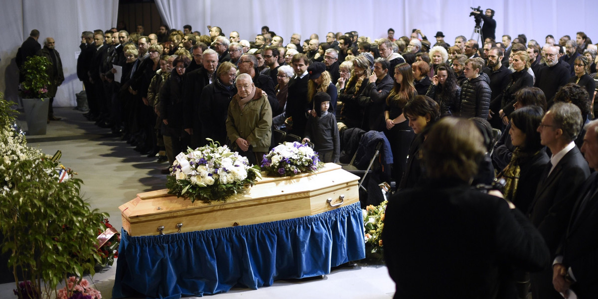 Pogrzeb Stephane "Charb" Charbonnier