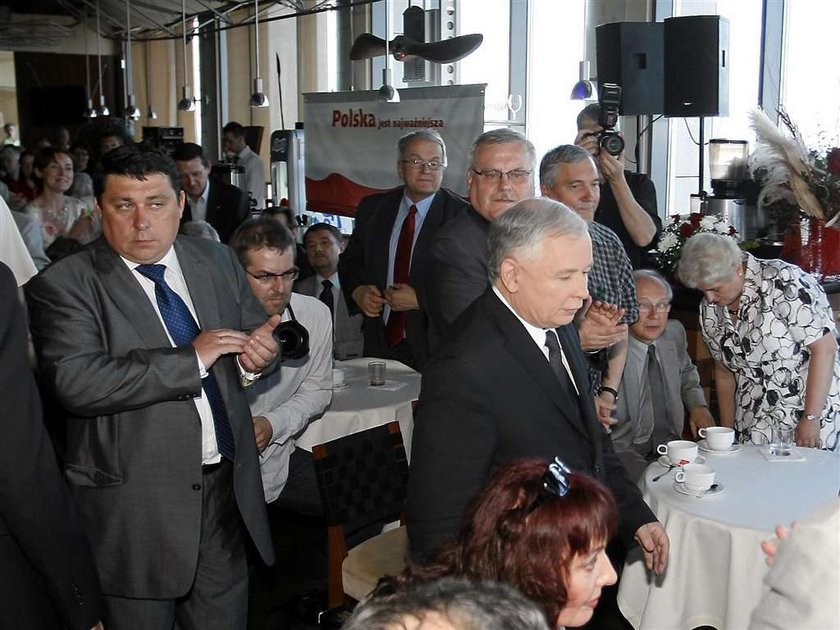 Jarosław Kaczyński w Blue Sky