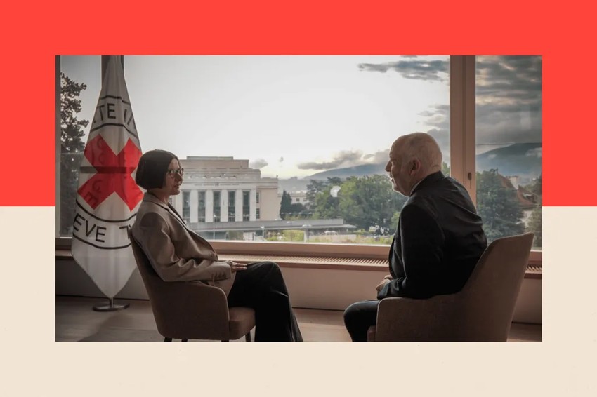 Švajcarska diplomatkinja Mirjana Spoljarić, predsednica Međunarodnog komiteta Crvenog krsta, kaže, da je „u Gazi zakazala humanost" | Foto: BBC / Matt Goddard