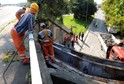 Uszkodzony wiadukt na Pułkowej