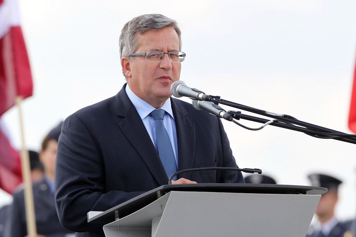 Prezydent Bronisław Komorowski