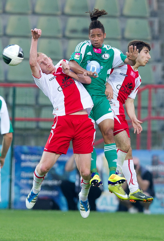 PIŁKA NOŻNA LIGA POLSKA ŁKS ŁÓDŹ LEGIA WARSZAWA