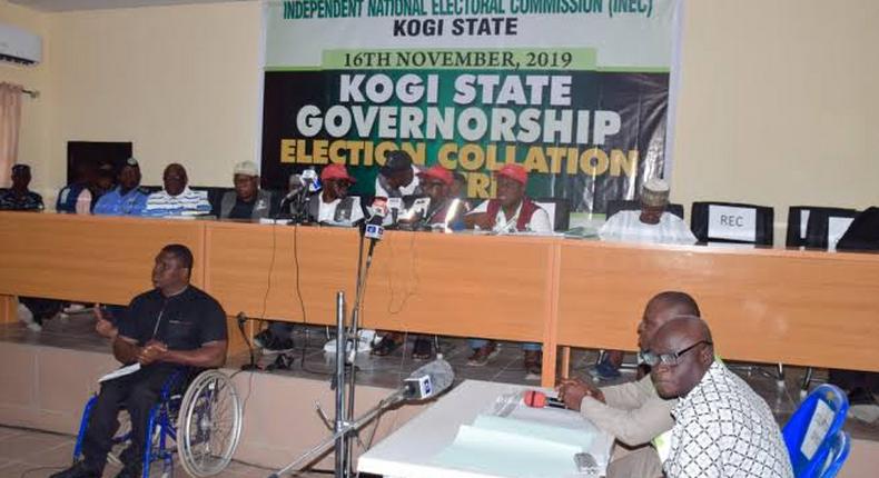 INEC Collation center kogi State (HallaNaija Blog)