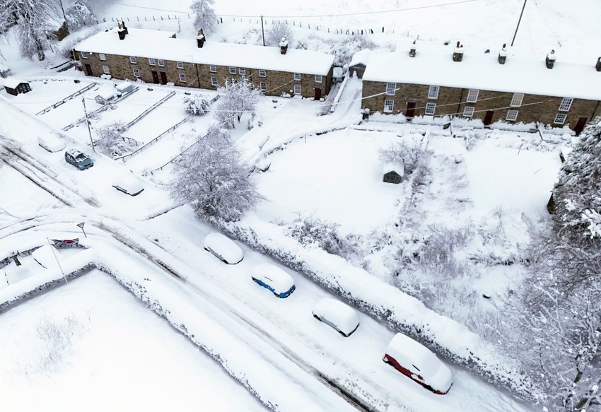 Snežna oluja u Americi 