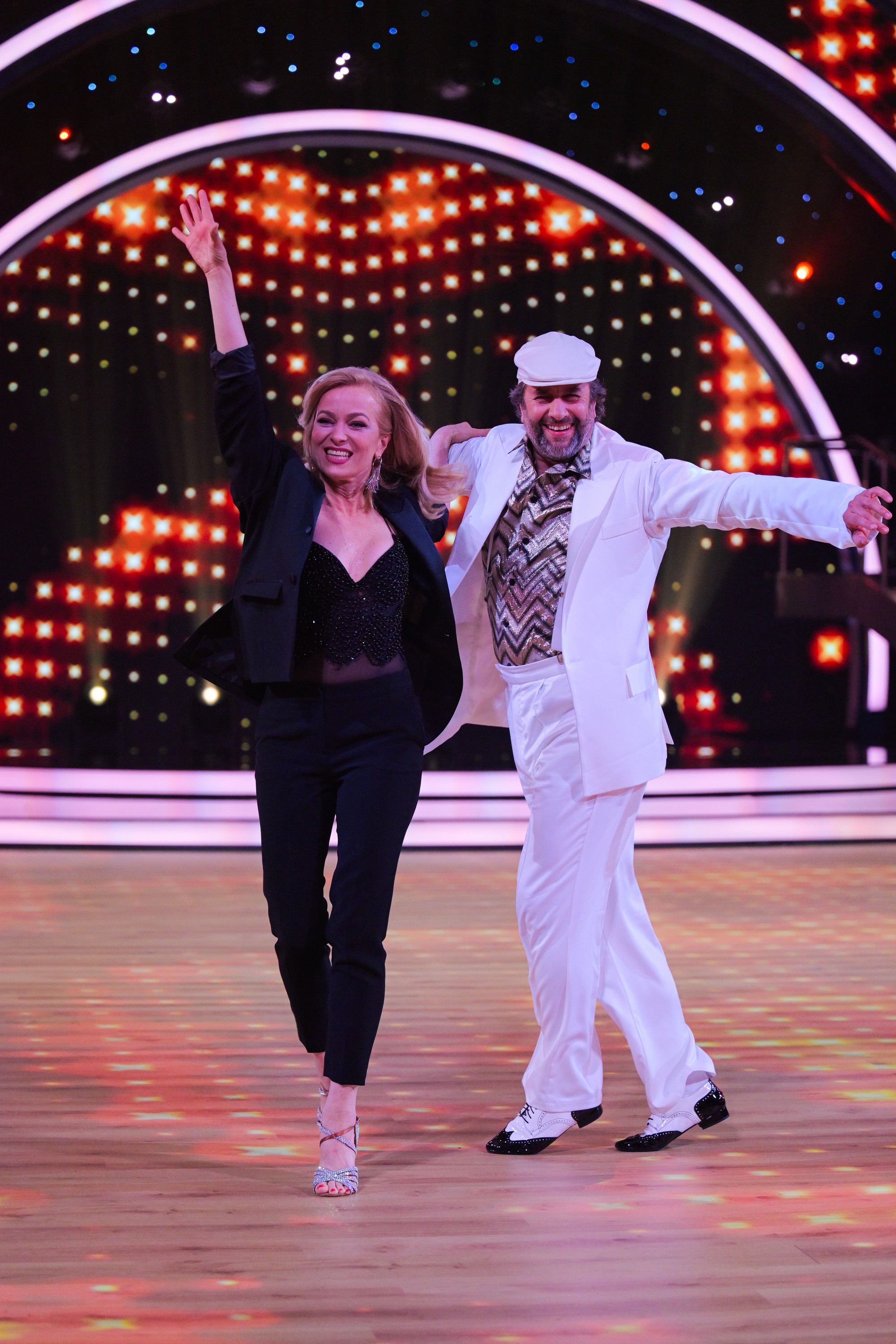 Jana Hospodárová a Vlado Kobielsky v Let's Dance.
