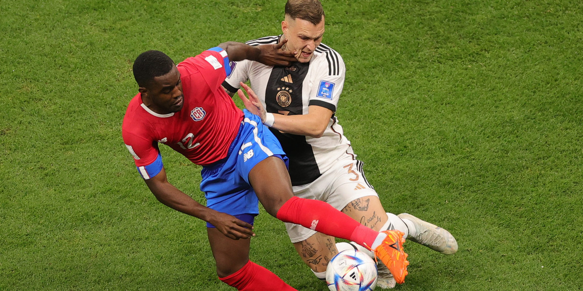 Niemcy wygrali z Kostaryką, ale w drugim meczu padł niekorzystny dla nich wynik. 