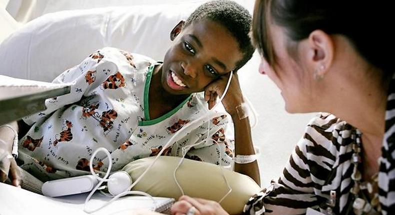 A Sickle Cell patient.