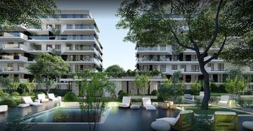 Leállt egy 300 lakásos lakópark építése a Duna partján - Blikk