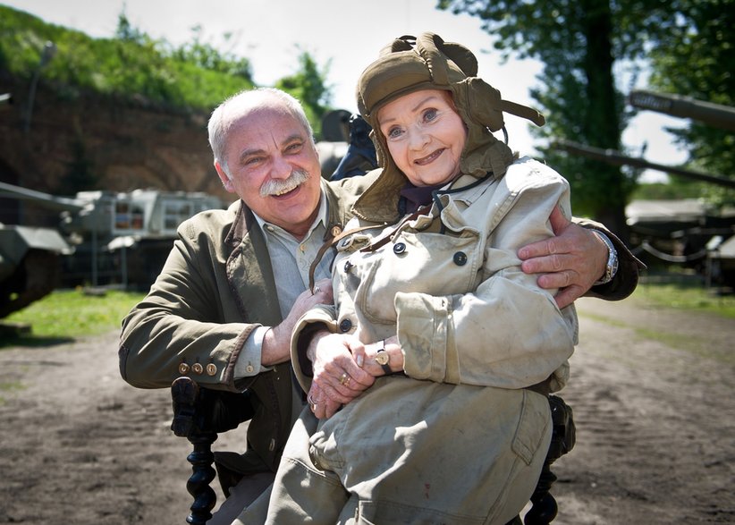 Krzysztof Szuster i Barbara Krafftówna 