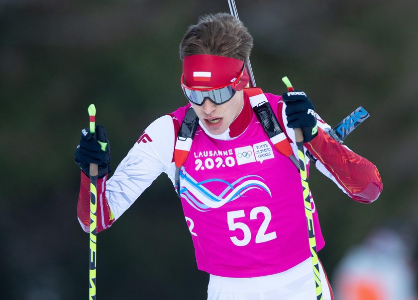 MŚJ w biathlonie. Marcin Zawół wywalczył srebrny medal