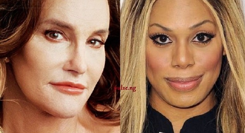 Caitlyn Jenner and Lavern Cox