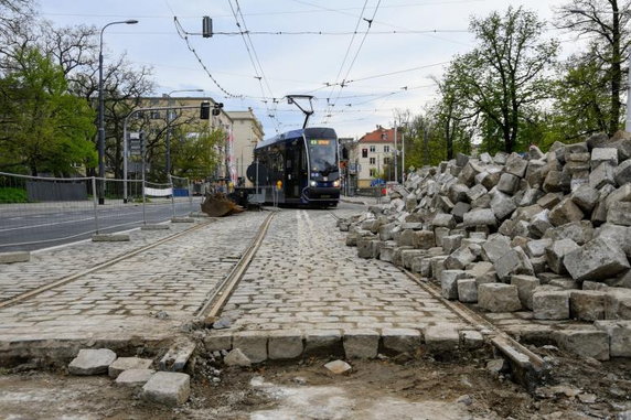 Remont na ul. Piotra Skargi