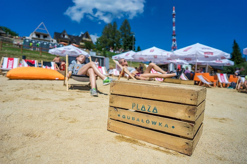 Plaża na Gubałówce