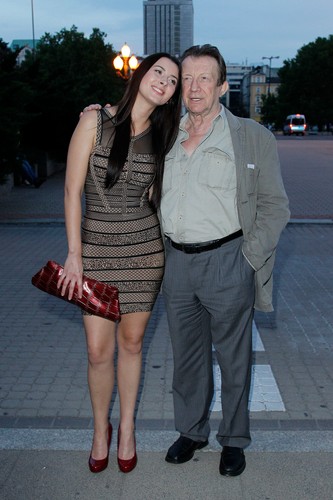 Edward Linde-Lubaszenko z córką