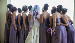 One-third of bridal party members said they went into debt for the wedding.Lanny Ziering/Getty Images