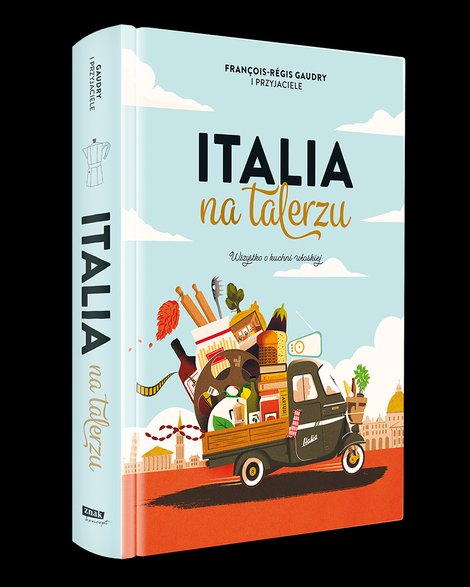 Francois-Regis Gaudry - "Italia na talerzu" (okładka)