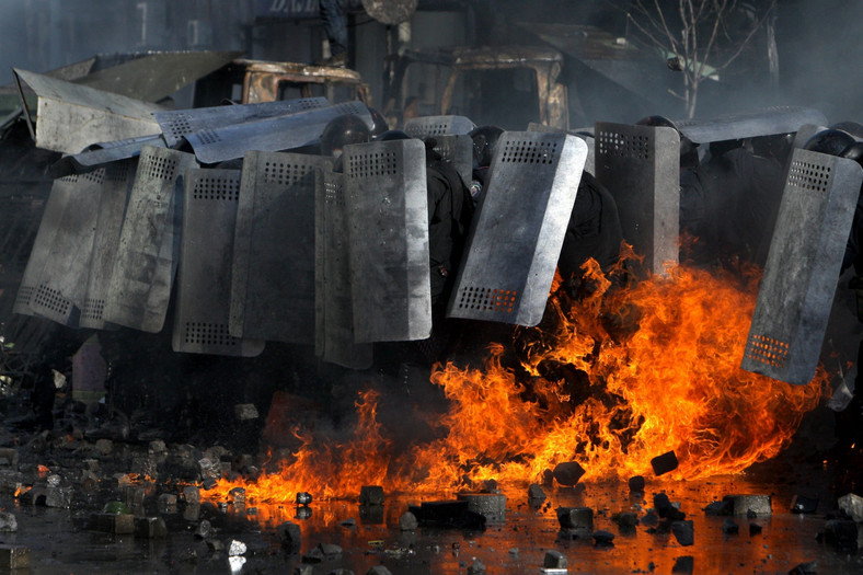 Protesty na Ukrainie. Fot. EPA/OLEG PETRASYUK/PAP/EPA