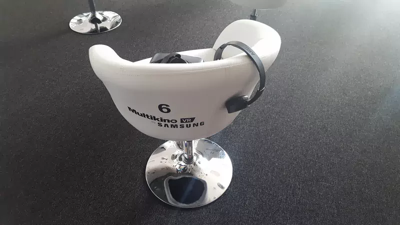 Sprzęt w Multikinie VR by Samsung 