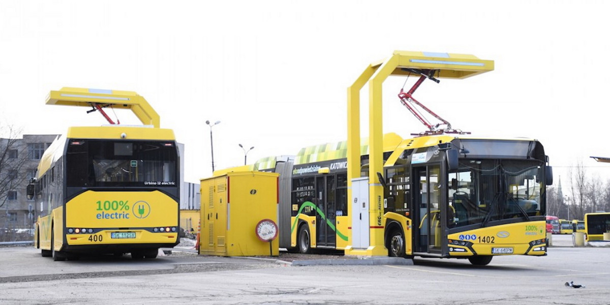 Zakup 43 autobusów elektrycznych dla województwa śląskiego. Na przełomie maja i czerwca 2021 roku w Katowicach w trasę wyjedzie pięć nowych autobusów elektrycznych 