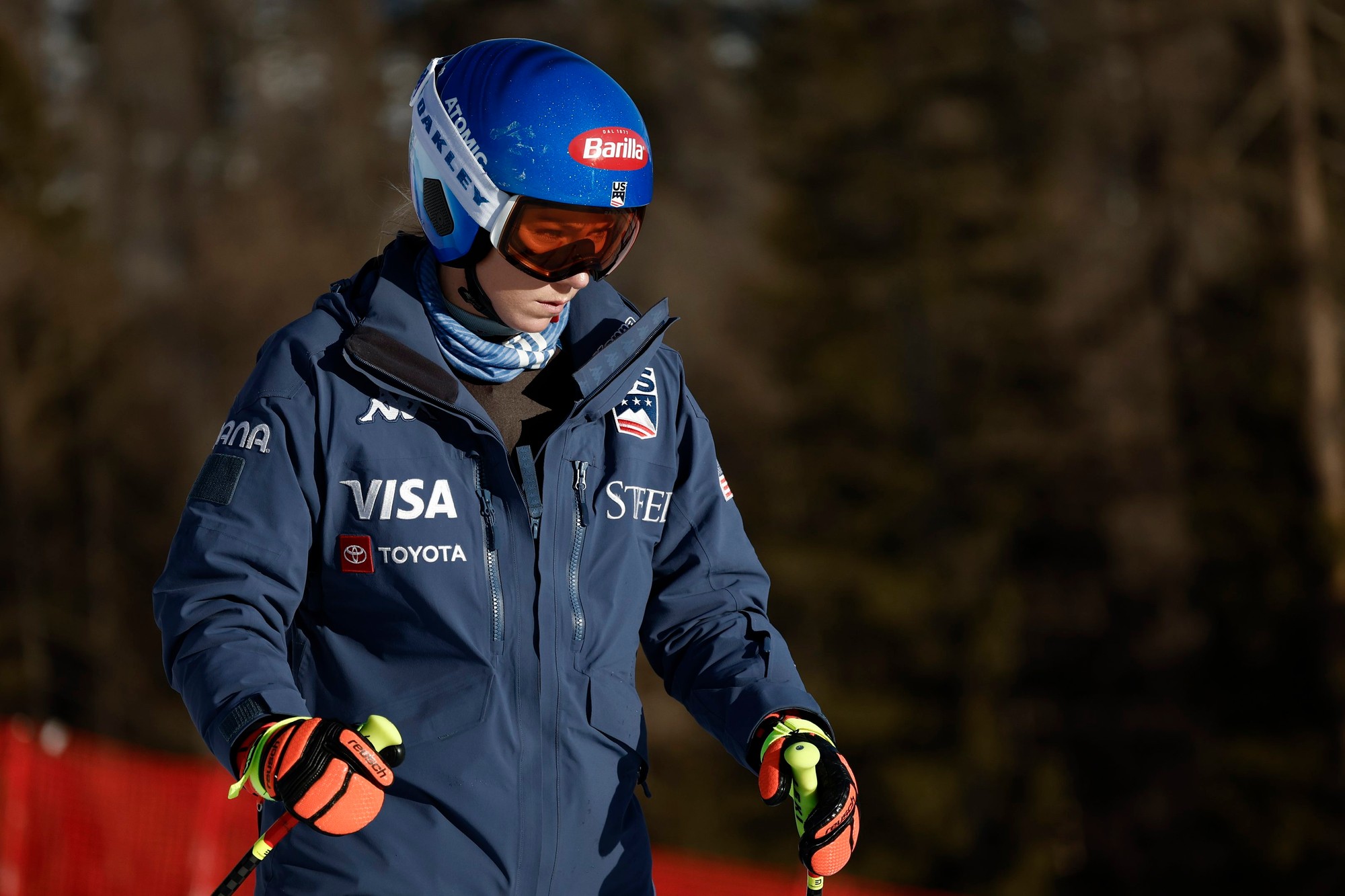 Mikaela Shiffrinová utrpela ťažký pád, zasahovať musel vrtuľník.