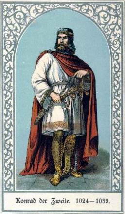 Cesarz Konrad II. Fot. domena publiczna 