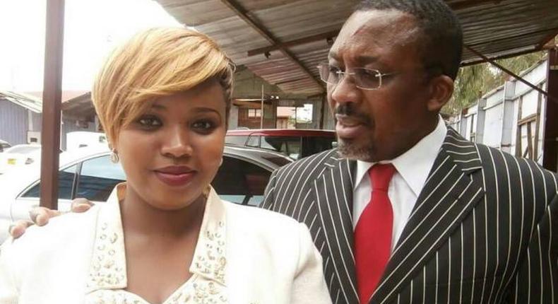 File image of Pastor James Ng'ang'a and his wife Apostle Loise Maina Ng'ang'a