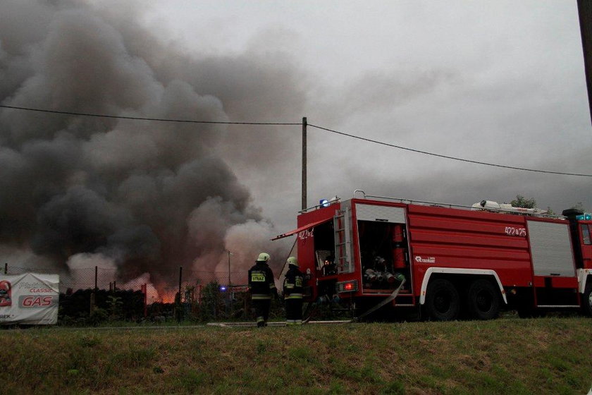 Wielki pożar pod Opolem