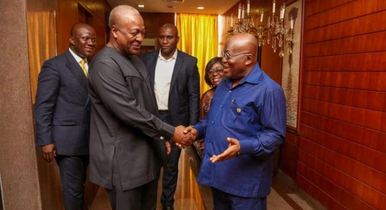 Mahama and Akufo-Addo