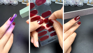 How to make nail polish wrap stickers last longer/TikTok
