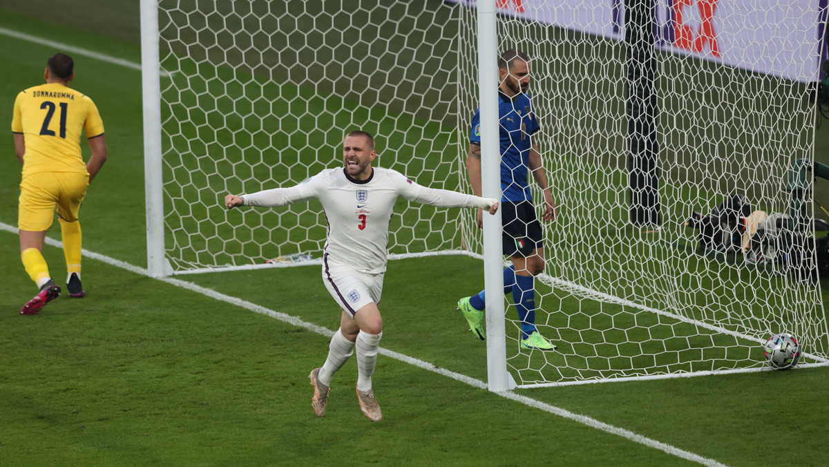Włochy - Anglia. Historyczny gol Anglii. Finał Euro 2020
