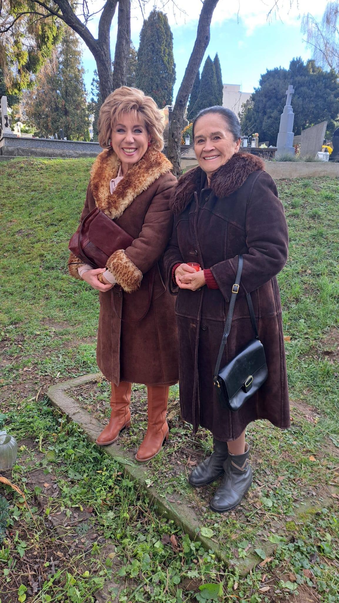 Herečky Gabika Dzuríková a Hana Gregorová.