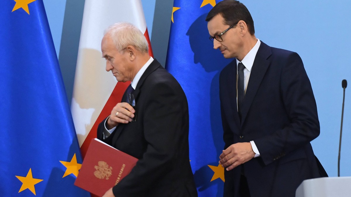 Premier Mateusz Morawiecki minister Krzysztof Tchórzewski Mój prąd