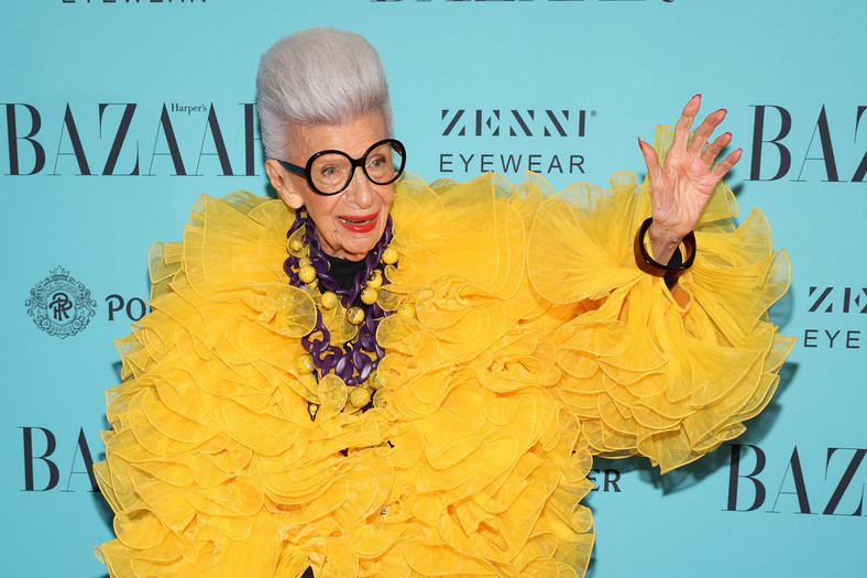 Iris Apfel, wrzesień 2021 r.