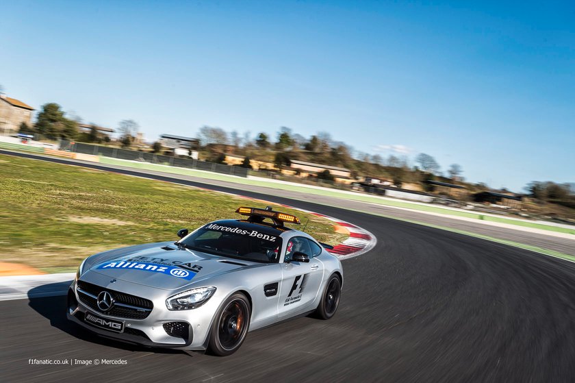 Nowy safety car w F1! To piękny Mercedes AMG GT S!