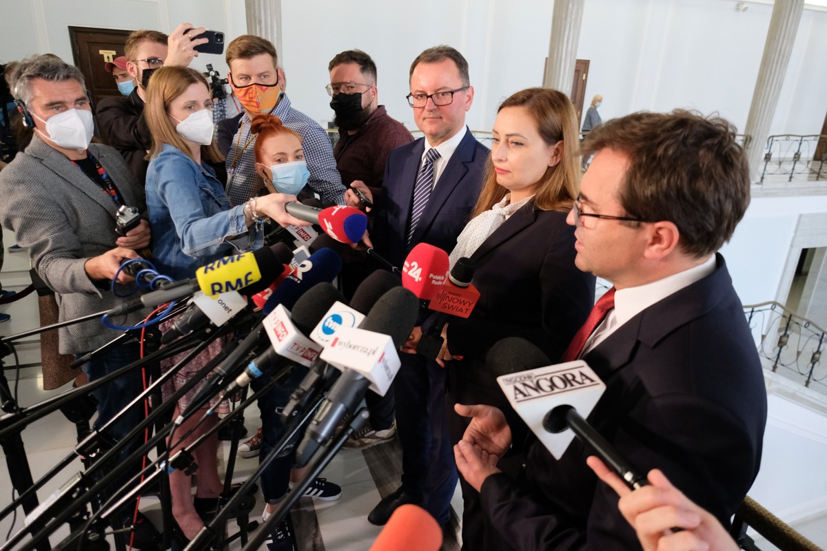 Wojciech Girzynski, Malgorzata Janowska i Arkadiusz Czartoryski