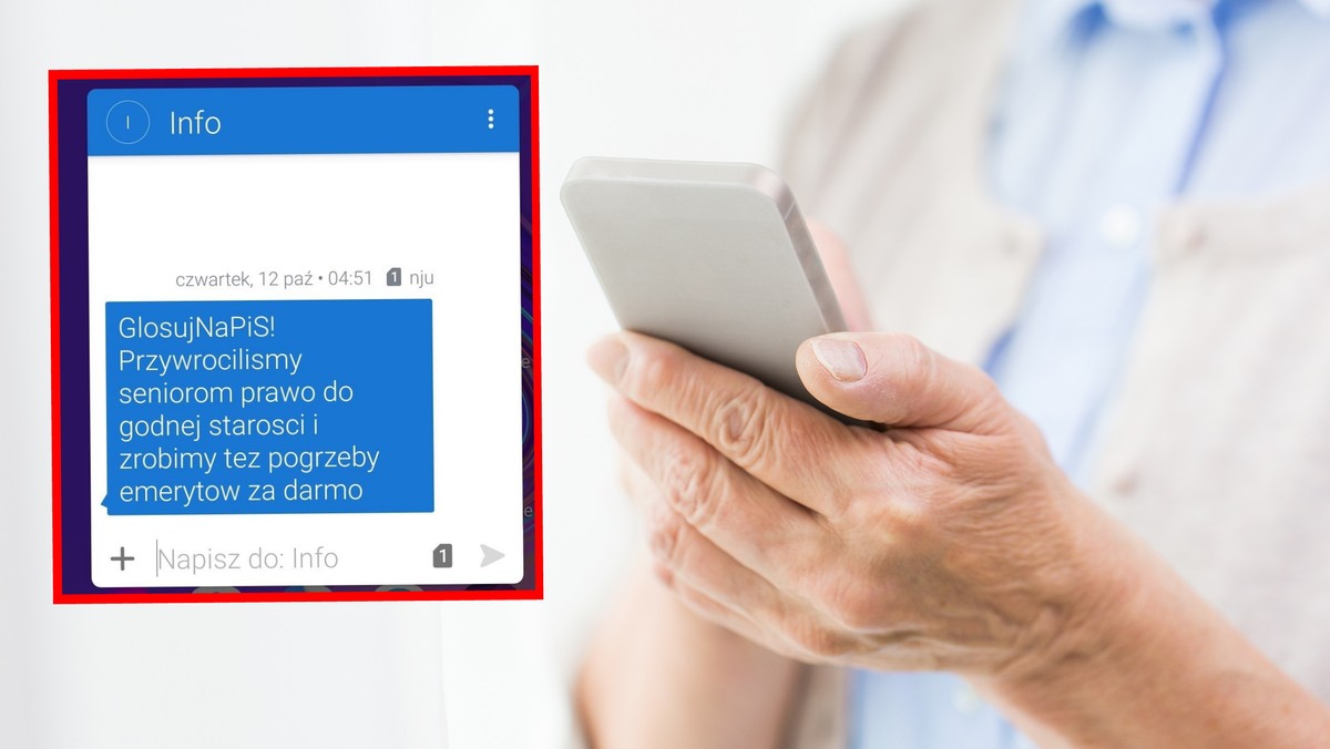 Polacy dostali dziś rano wyborcze sms-y. PiS twierdzi, że to element dezinformacji