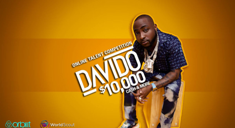 Davido celebrates 10 years in the game with $10,000 talent hunt. (DMW)