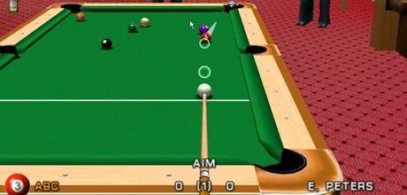 Screen z gry "World of Pool"