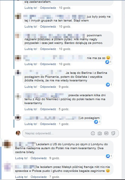 Komentarze na Facebooku