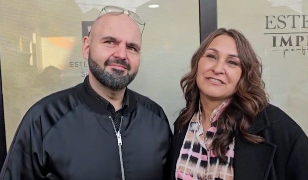 Branka Lazić i Dragan 