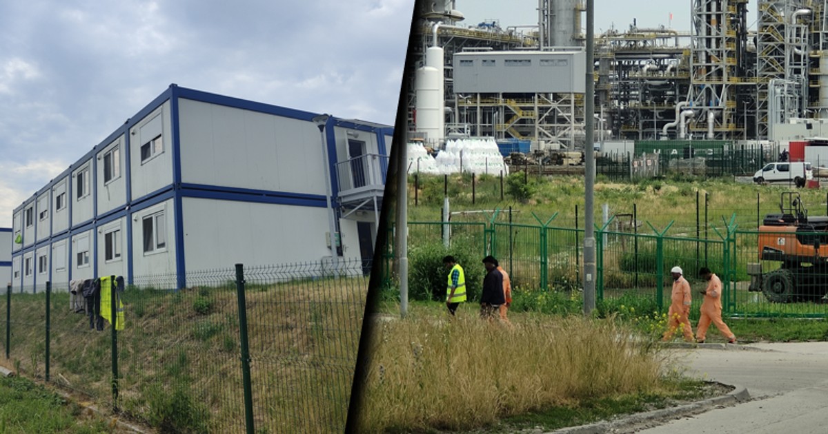 Orlen nie jest pierwszy. Byliśmy w miasteczku dla tymczasowych pracowników