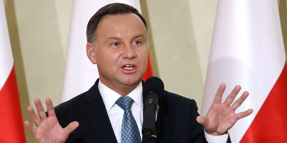 Prezydent Andrzej Duda o sytuacji epidemicznej w Polsce.